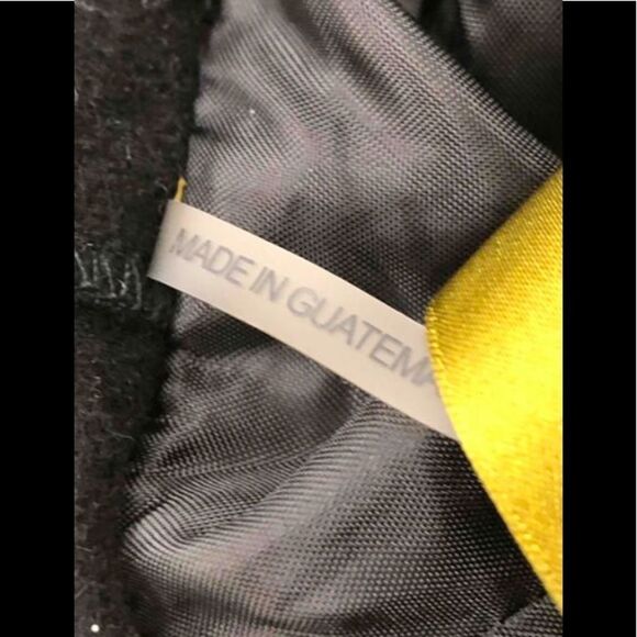 Nicole Miller Black Wool Blend Coat w/ Hood Large - Picture 6 of 11